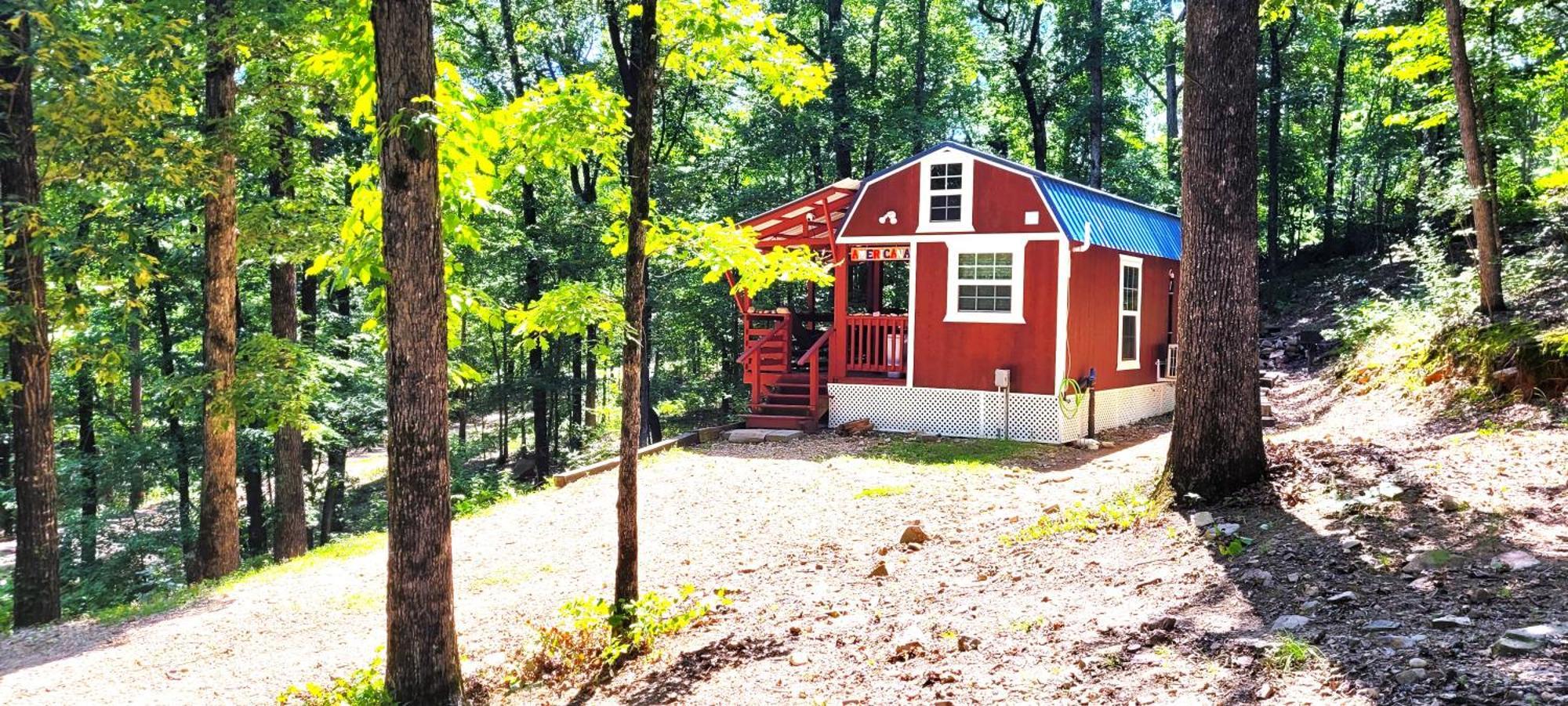 The Americana - Parker Creek Bend Cabins Murfreesboro Eksteriør billede