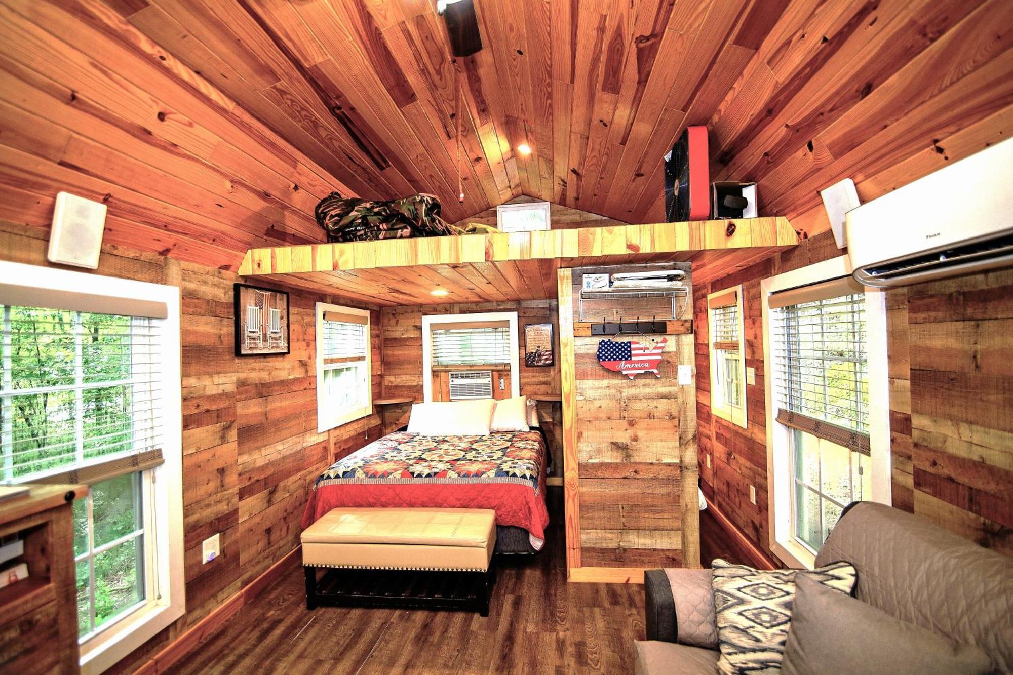 The Americana - Parker Creek Bend Cabins Murfreesboro Eksteriør billede